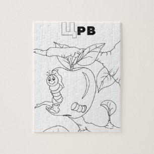 serbischer Zyrillienwurm Puzzle