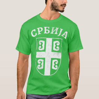 Serbisches Cross CCCC T-Shirt