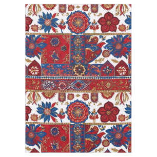 Serbisches ethnisches nahtloses Design 3 60x84 Tischdecke