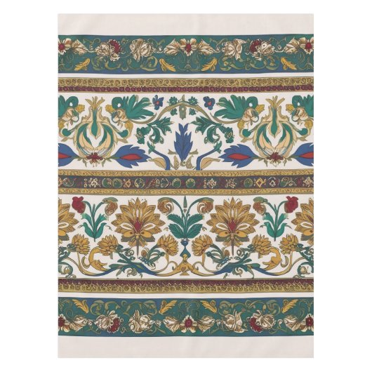 Serbisches ethnisches nahtloses Design 7 Tischdecke (Vorderseite)