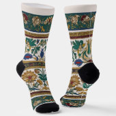 Serbisches Teppichmuster 2 Socken (Gewinkelt)