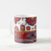 Serbisches Teppichmuster 6 Kaffeetasse (Vorderseite Links)