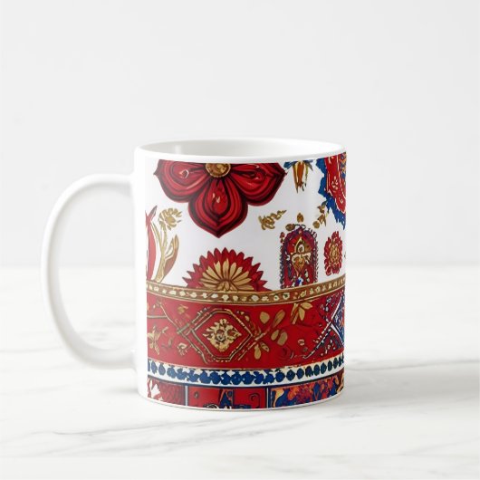 Serbisches Teppichmuster 6 Kaffeetasse (Links)