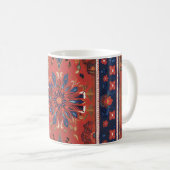 Serbisches Teppichmuster 7 Kaffeetasse (VorderseiteRechts)