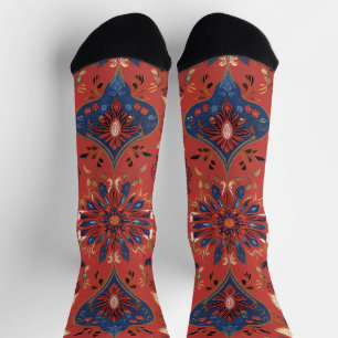 Serbisches Teppichmuster 7 Socken