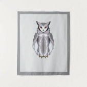 Seren Owl Wall Medium (50" x 60") Tapestry Wandteppich (Vorderseite)