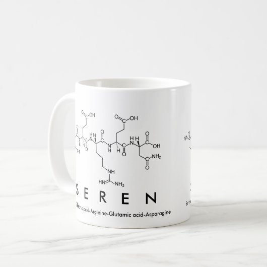 Seren Peptidname Tasse (Vorderseite Links)