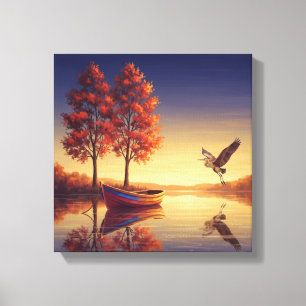 Serena Autumn Art Art Art Leinwanddruck