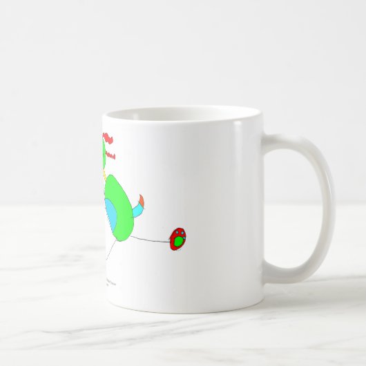 Serena Katzen-und Hundeverfolgung Kaffeetasse (Rechts)