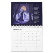 Serena King-Allawos Gemälde 2026 Wandkalender (Feb 2027)