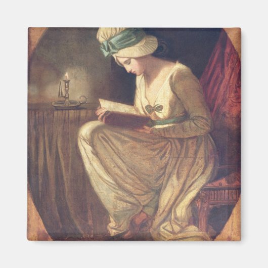 Serena (Öl auf Leinwand) Magnet (Vorne)