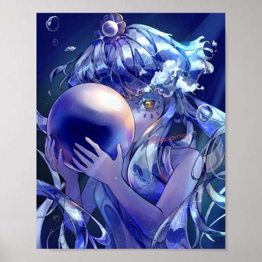Serena, Original Charakter Kunst, Design Poster (Vorne)