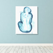 Serena Sketch Leinwanddruck (Insitu (Holzboden))