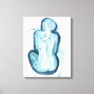 Serena-Skizze Leinwanddruck