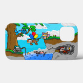Serena Summer Fun Phone Case (Rückseite (Horizontal))