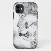 Serenade im Nebst Case-Mate iPhone Hülle (Rückseite)