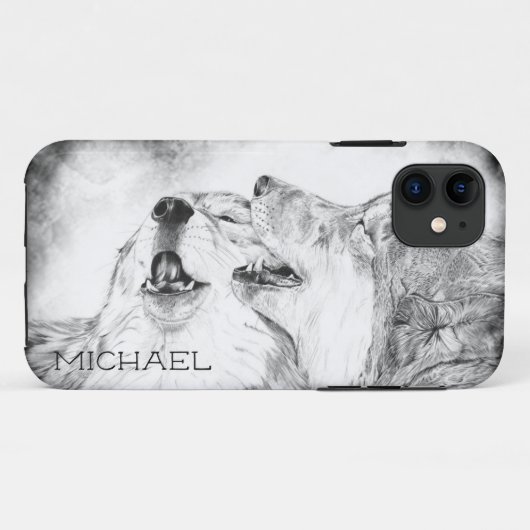 Serenade im Nebst Case-Mate iPhone Hülle (Rückseite (Horizontal))