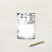 Serenade im Nebst Post-it Klebezettel (Auf Schreibtisch)