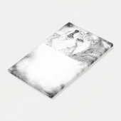 Serenade im Nebst Post-it Klebezettel (angewinkelt)