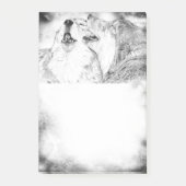 Serenade im Nebst Post-it Klebezettel (Vorderseite)