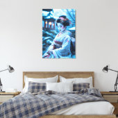 Serenade im Schnee Leinwanddruck (Insitu (Schlafzimmer))