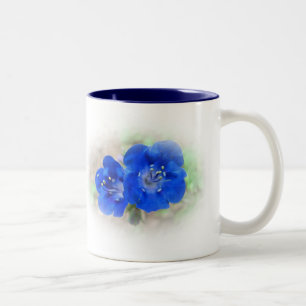 Serenade in Blue Zweifarbige Tasse