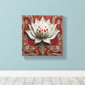 Serenade of the Lotus Court Leinwanddruck (Insitu (Holzboden))