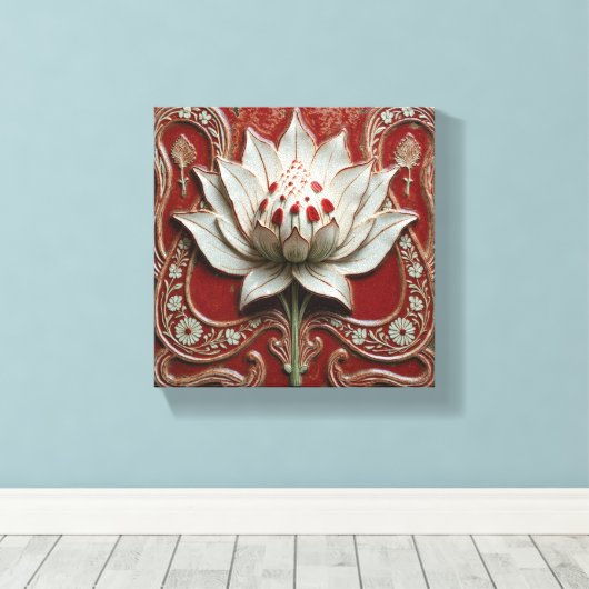 Serenade of the Lotus Court Leinwanddruck (Insitu (Holzboden))