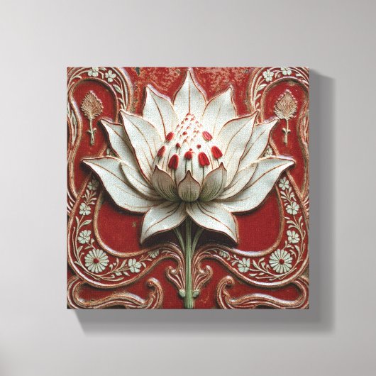 Serenade of the Lotus Court Leinwanddruck (Vorderseite)