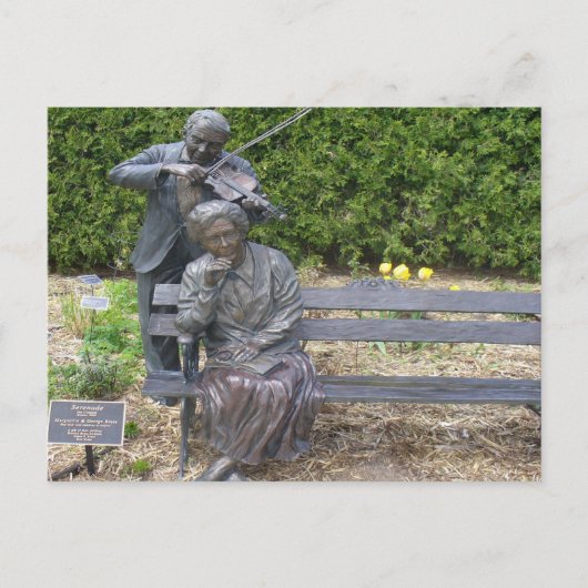 Serenade Postkarte (Vorderseite)