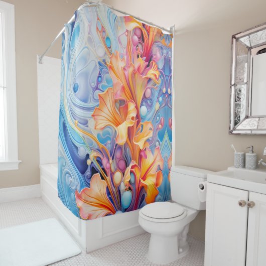 Serenade Trompete Duschvorhang (Beispiel)