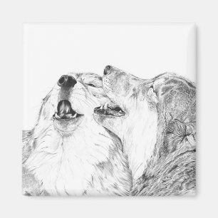 Serenade - Wolf-Magnet Magnet