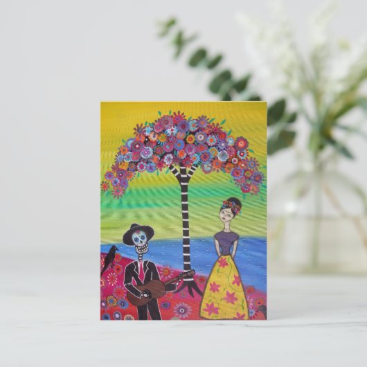 SERENADING FRIDA POSTKARTE (Stehend Vorderseite)