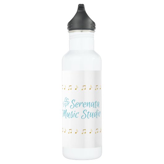 Serenata Music Studio Stainless Steel Water Bottle Edelstahlflasche (Rechts)