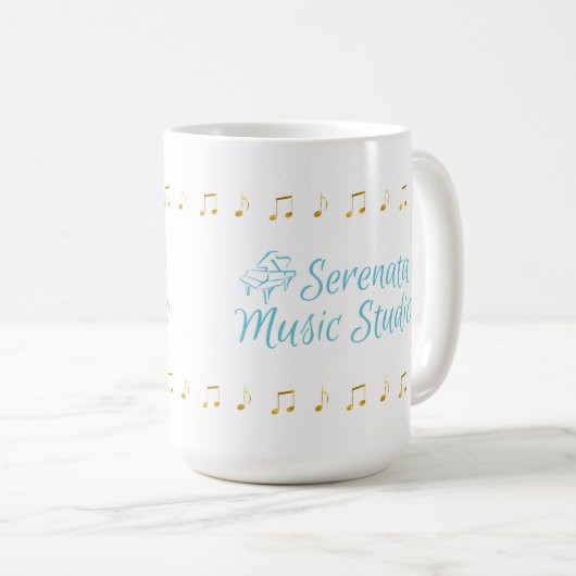 Serenata Music Studio Tasse (VorderseiteRechts)