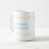 Serenata Music Studio Tasse (Vorderseite Links)