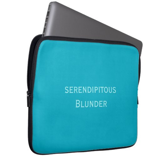 Serendipitous Blunder Electronics Bag Laptopschutzhülle (Vorne Rechts)