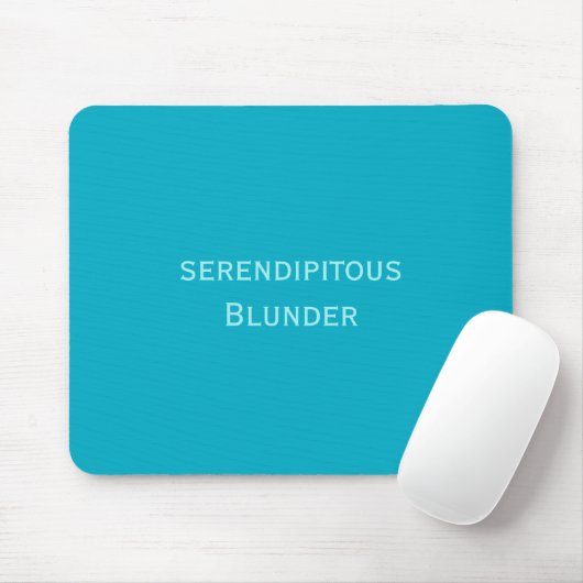 Serendipitous Blunder Mousepad (Mit Mouse)