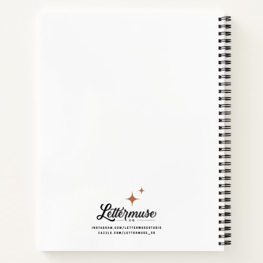 Serendipity Bullet-Notebook Notizblock (Rückseite)