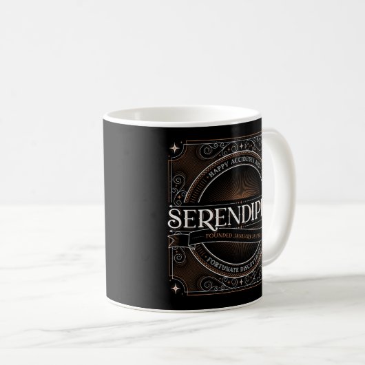 Serendipity Coffee Tasse (VorderseiteRechts)