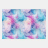 Serendipity Crystal Blue Geschenkpapier Set (Vorderseite 3)