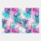 Serendipity Crystal Blue Geschenkpapier Set (Vorderseite 2)