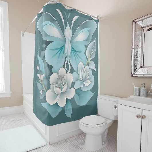 Serendipity Floral Duschvorhang
