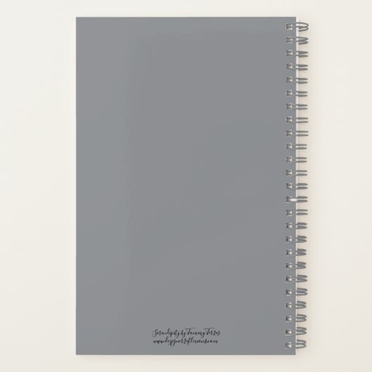 Serendipity-Notebook und -Journal Notizblock (Rückseite)