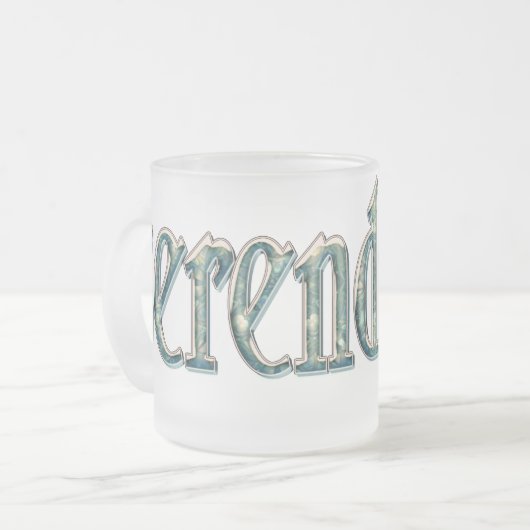 Serendipity-Tasse Mattglastasse (Vorderseite Links)