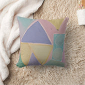Serene Abstracts: A Pastel Dream Kissen (Decke)