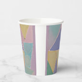 Serene Abstracts: A Pastel Dream Pappbecher (Links)