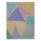 Serene Abstracts: A Pastel Dream Poster (Vorderseite)