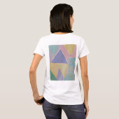 Serene Abstracts: A Pastel Dream T-Shirt (Schwarz voll)