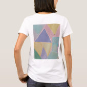 Serene Abstracts: A Pastel Dream T-Shirt (Rückseite)